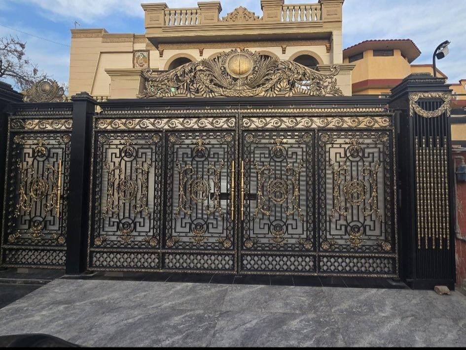 Grand Entrance Main Gate – Khadim Hussain Metal Art, Lahore